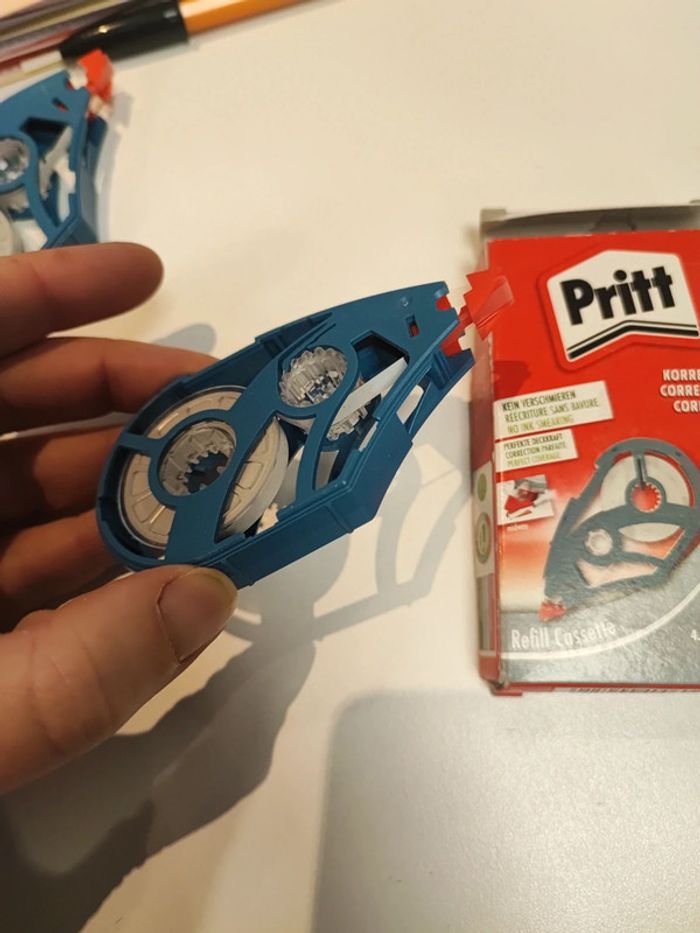 Cassette recharge roller pritt correction - photo numéro 2