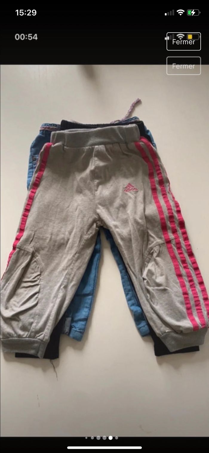 Lot pantalon/legging fille - photo numéro 6