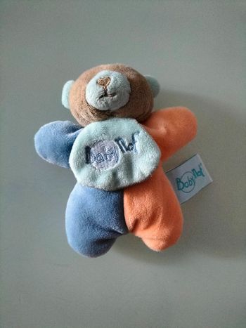 Doudou ours miniature