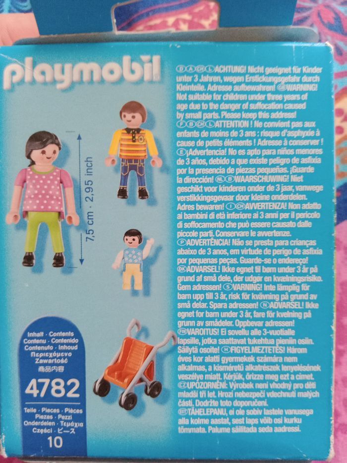 Playmobil spécial plus 4782 neuf
Maman et ses enfants en poussette - photo numéro 4
