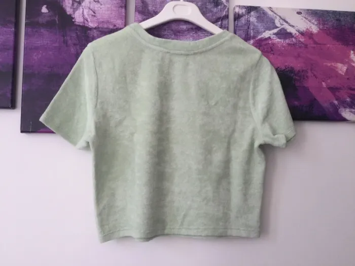 Haut verte tendre Jennyfer taille L - photo numéro 3