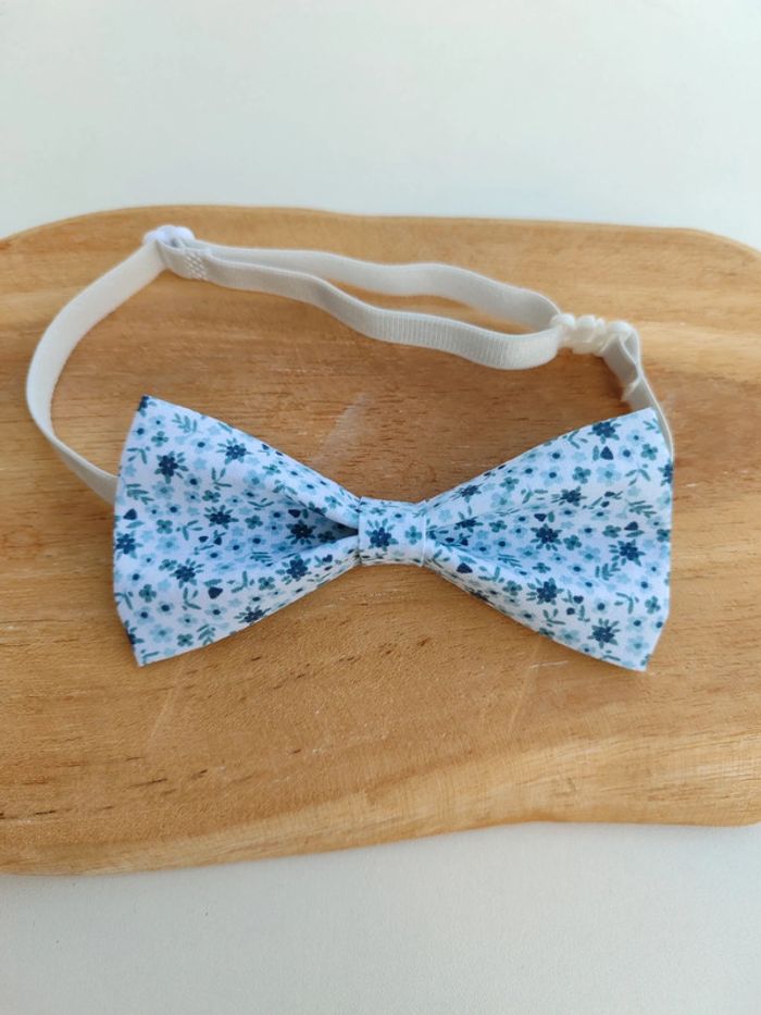 Noeud papillon enfant bleu