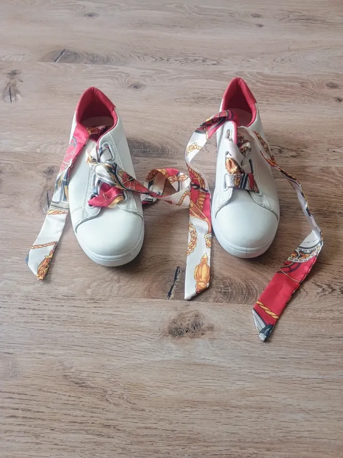 basket blanche T38