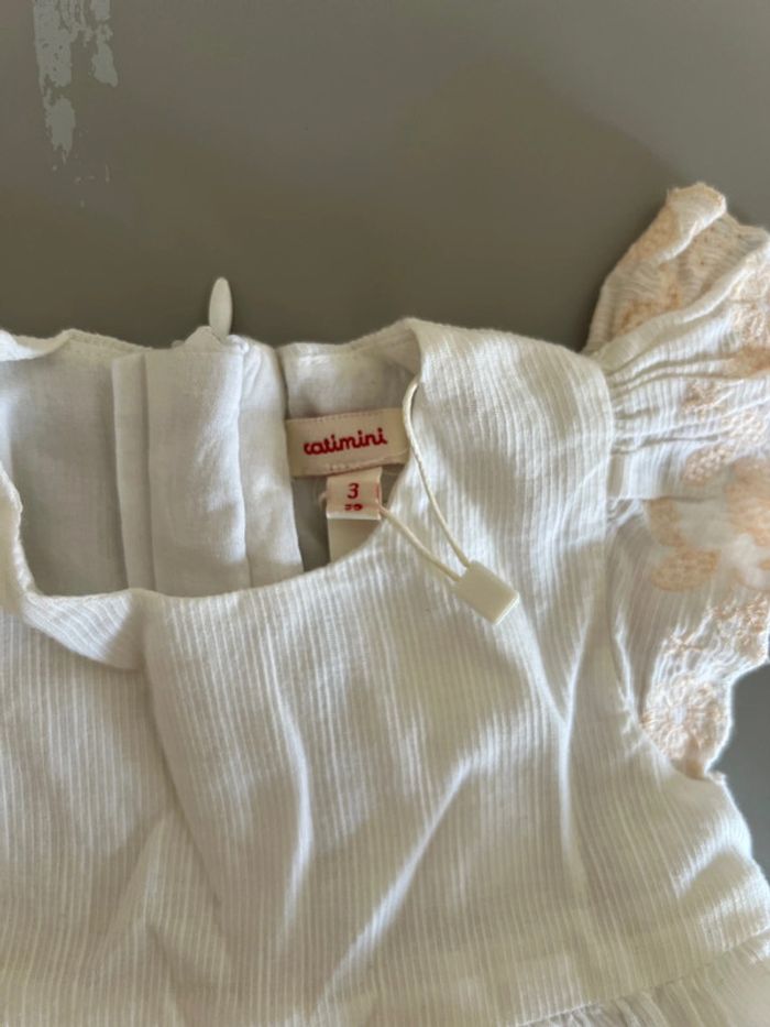Robe blanche catimini - photo numéro 2