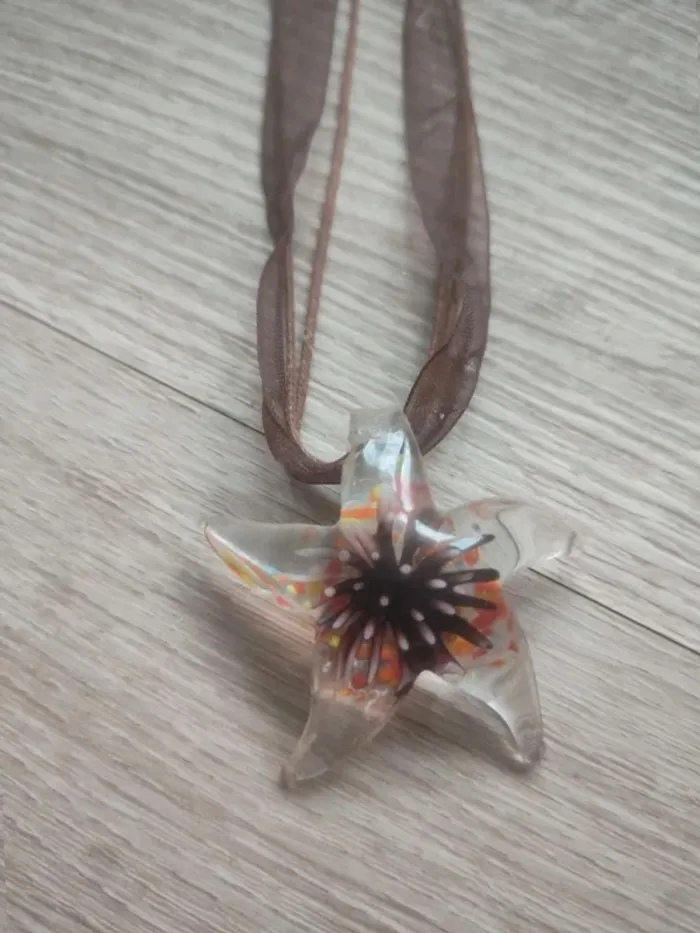 Collier étoile de mer neuf