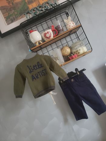 Ensemble 🎀 Aeropilotz collection 3 mois 5€