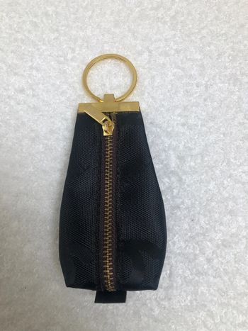 Porte clé porte monnaie noir