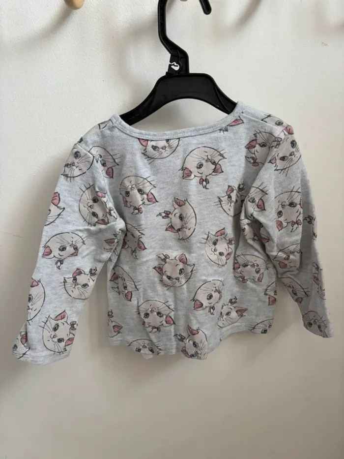 Lot 2 pyjamas Marie Aristochats Disney 18/24 mois - photo numéro 4