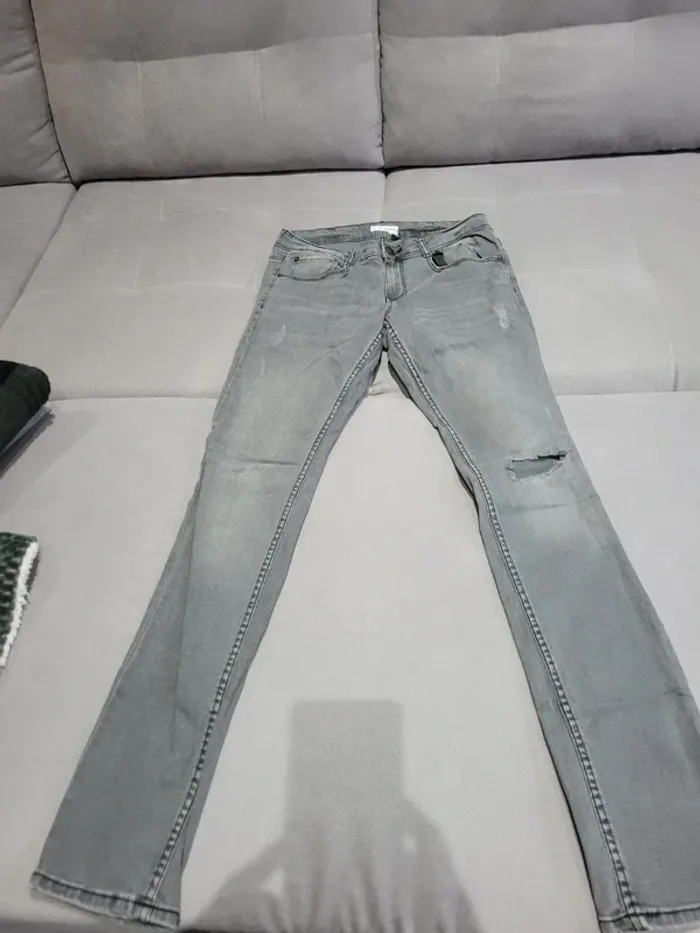 Jeans gris kiabi 176 /182 cm