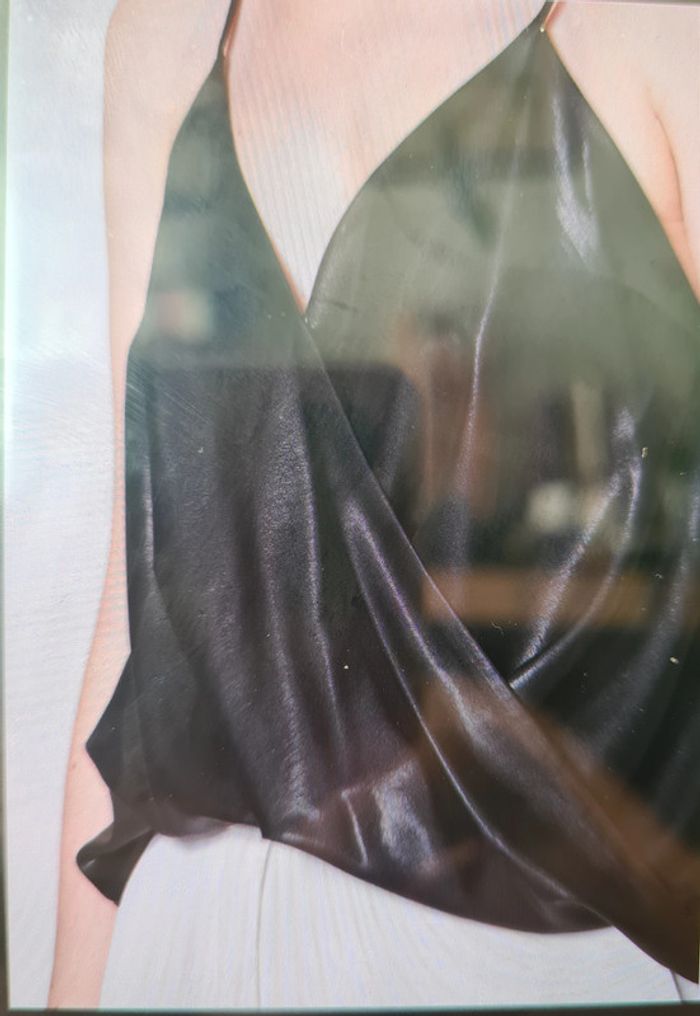 Caraco drapé Omio noir Cop Copine Taille 40 - photo numéro 4