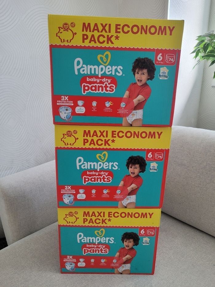 Pants pampers taille 6