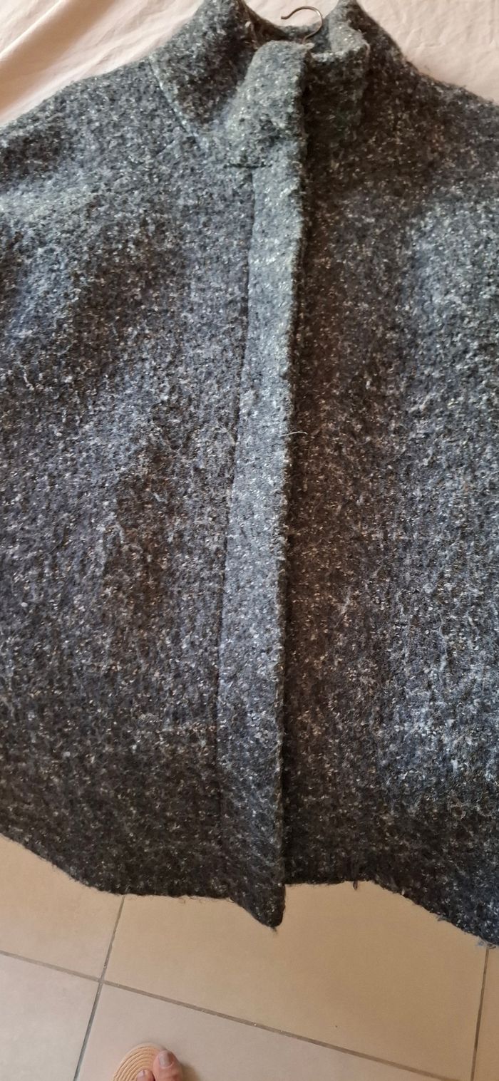 Manteau femme gris - photo numéro 9