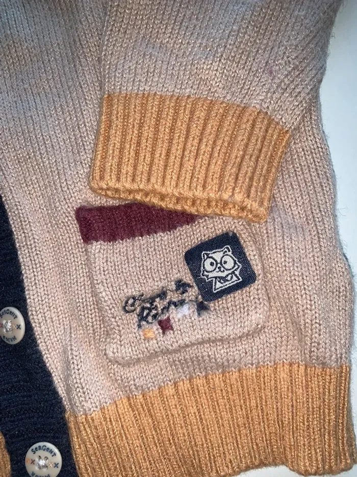 Lot de gilets 6 mois sergent major - photo numéro 8