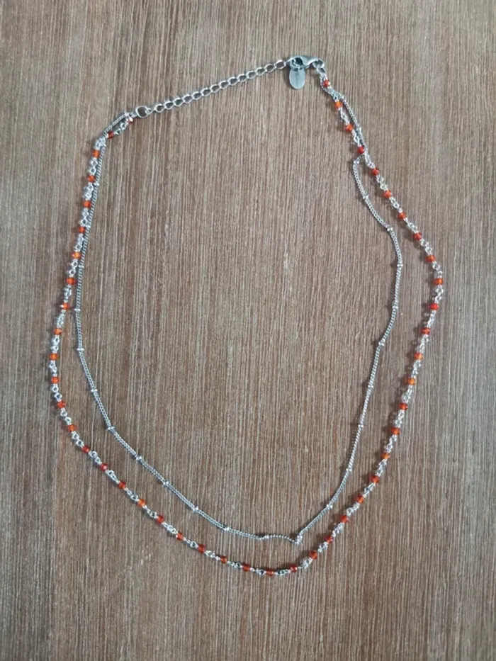 Collier neuf en argent - photo numéro 2
