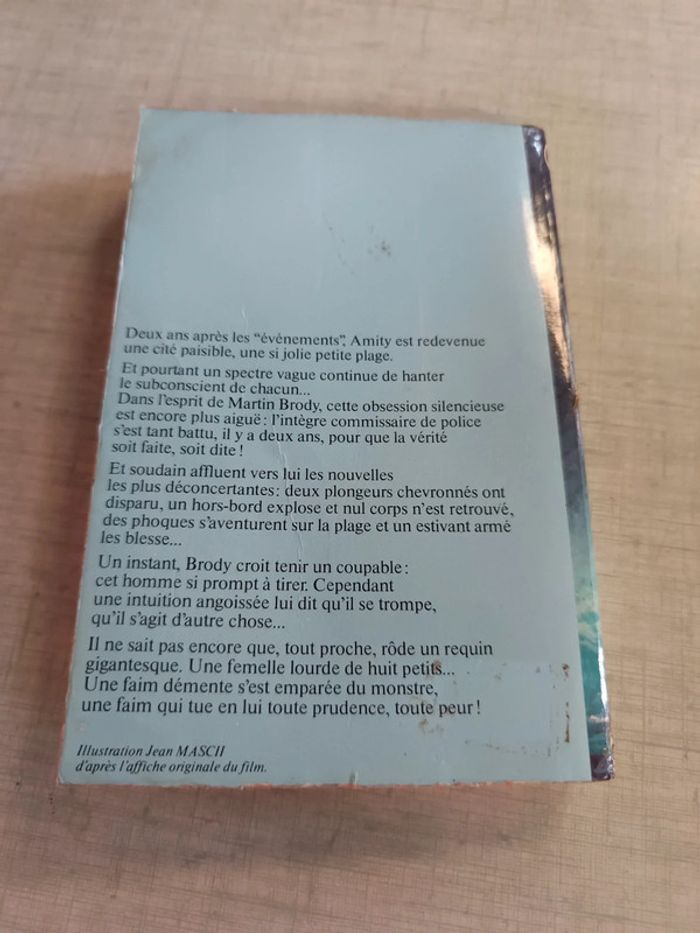 Livre les dents de la mer deuxième partie - photo numéro 2