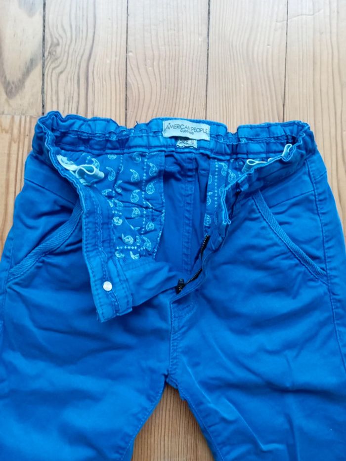 Short bleu 10 ans - photo numéro 3