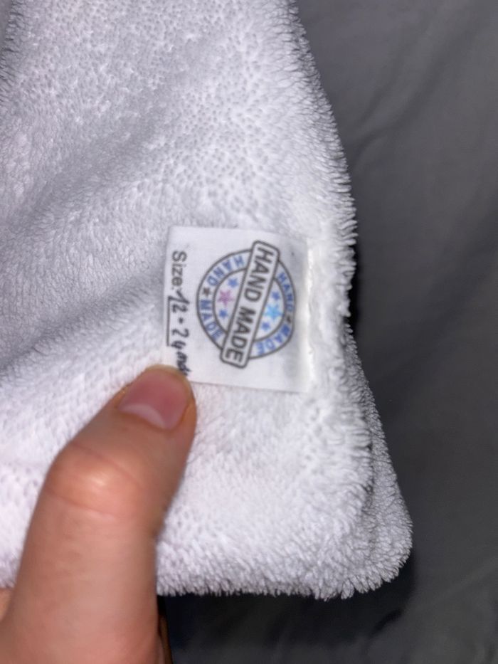 Poncho, fait main, 12-24 mois - photo numéro 7