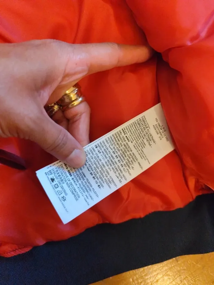 Veste bombers matelassée Levi's 12/13 ans 158 cm bleu marine - photo numéro 7