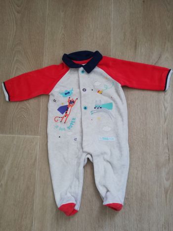 Pyjama velours Sergent Major