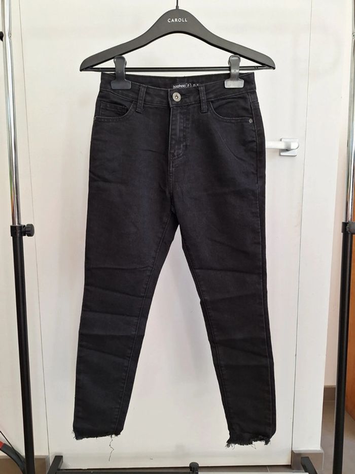 Jean noir Boohoo femme XXS 32