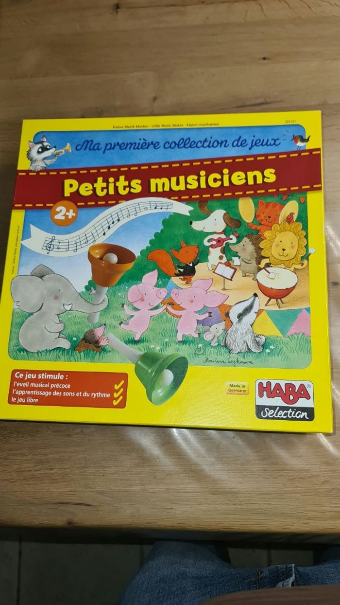 Jeu d'éveil Petits Musiciens des éditions Haba, - photo numéro 2