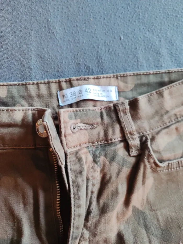 Pantalon militaire slim taille 38 - photo numéro 2