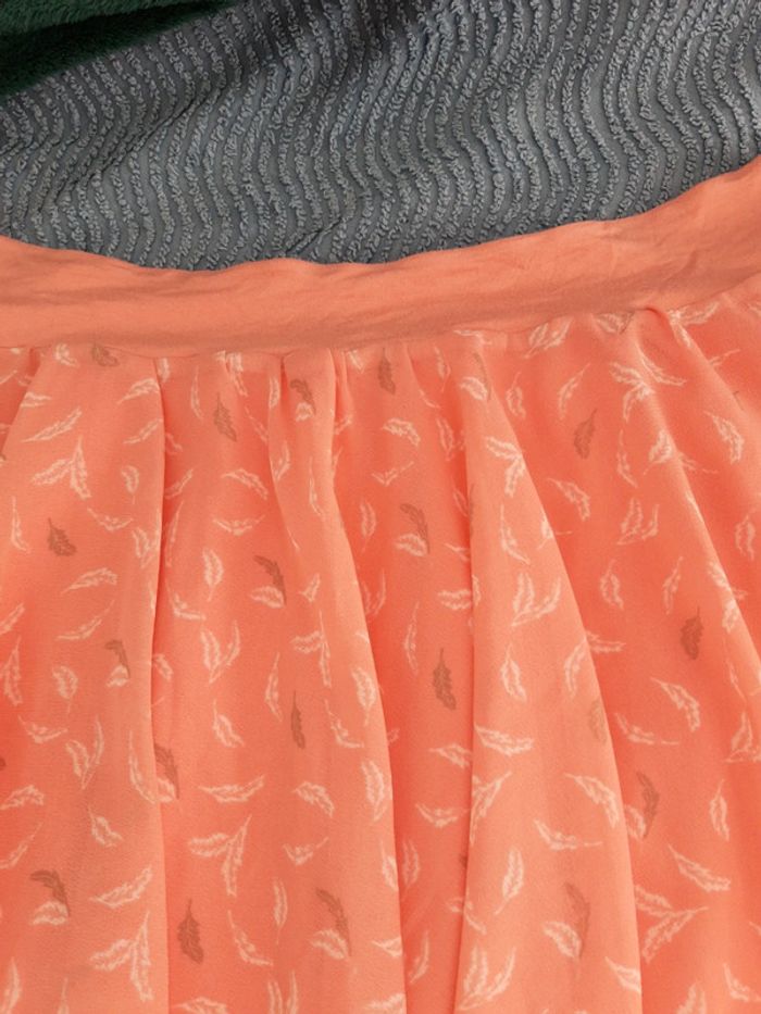 Jupe voile abricot 44 - photo numéro 3