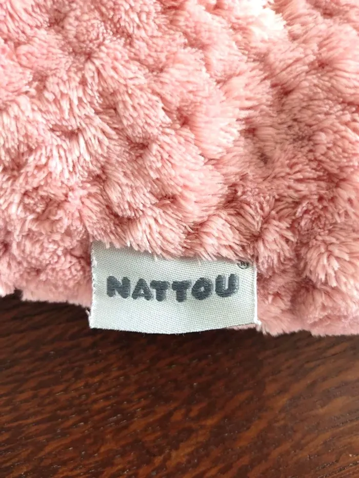 Nid d'Ange Nattou Lapidou coloris rose poudré Chancelière naissance 0 - 6 mois - photo numéro 10
