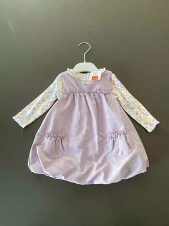 Ensemble robe t-shirt 6 mois neuf