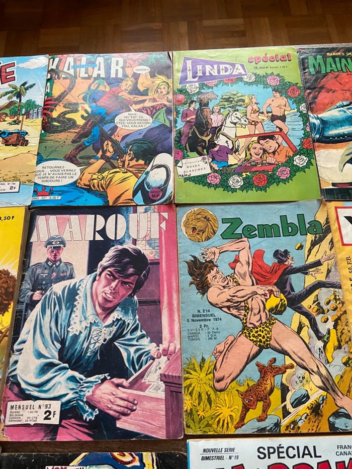 Lot de 21 bd comics petit format - photo numéro 7