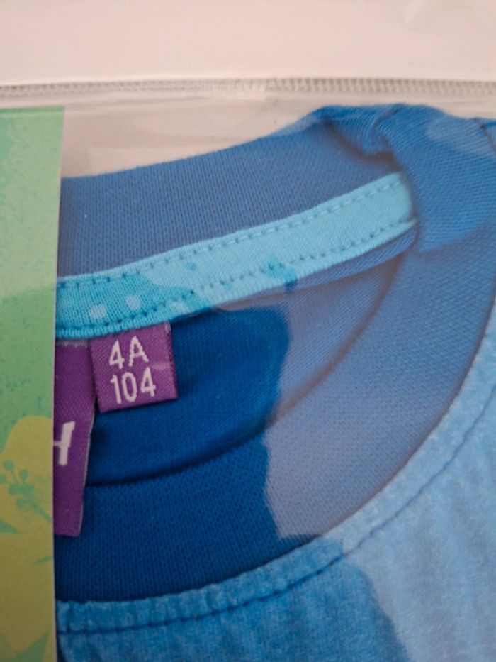Tee-shirt Lilo & Stitch neuf sous blister taille 4 ans - photo numéro 4
