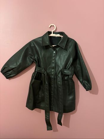Veste simili cuir Zara