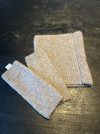 Lot tour de cou et mitaines 