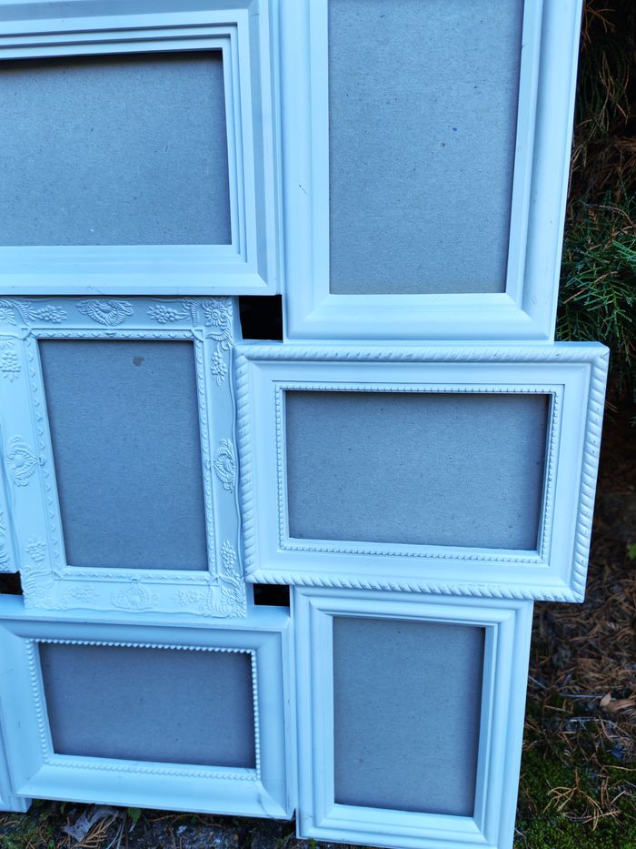 Cadre photos blanc pêle-mêle - photo numéro 4