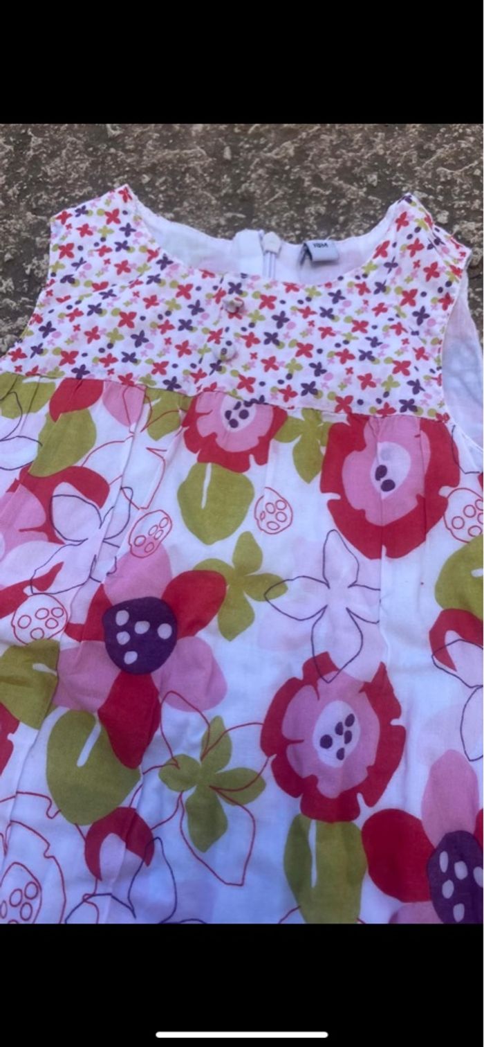 Robe multicolore à fleurs - photo numéro 2