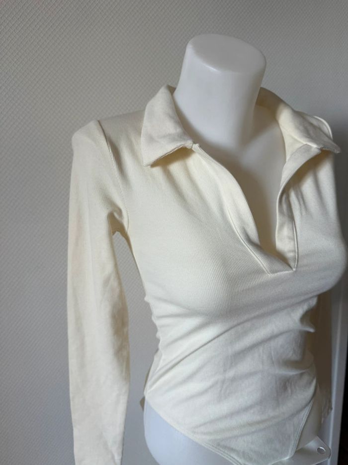 Body Zara crème en très bon état taille S - photo numéro 2