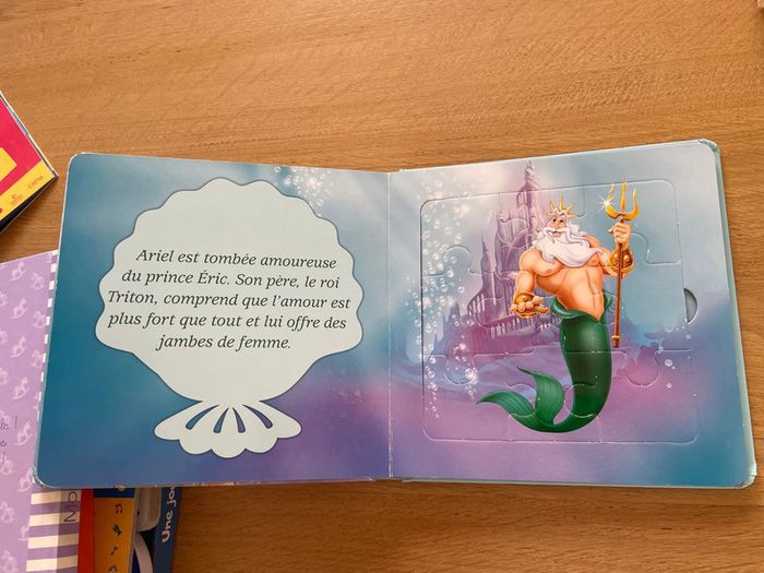 Mon livre puzzle la petite sirène - photo numéro 5