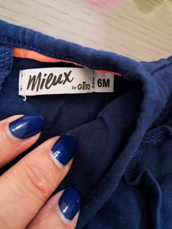 Tee-shirt gémo bleu marine - photo numéro 2