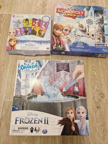Jeu Frozen 2 Splatch Match + 2 jeux offerts