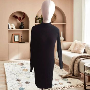 Robe noir kiabi M