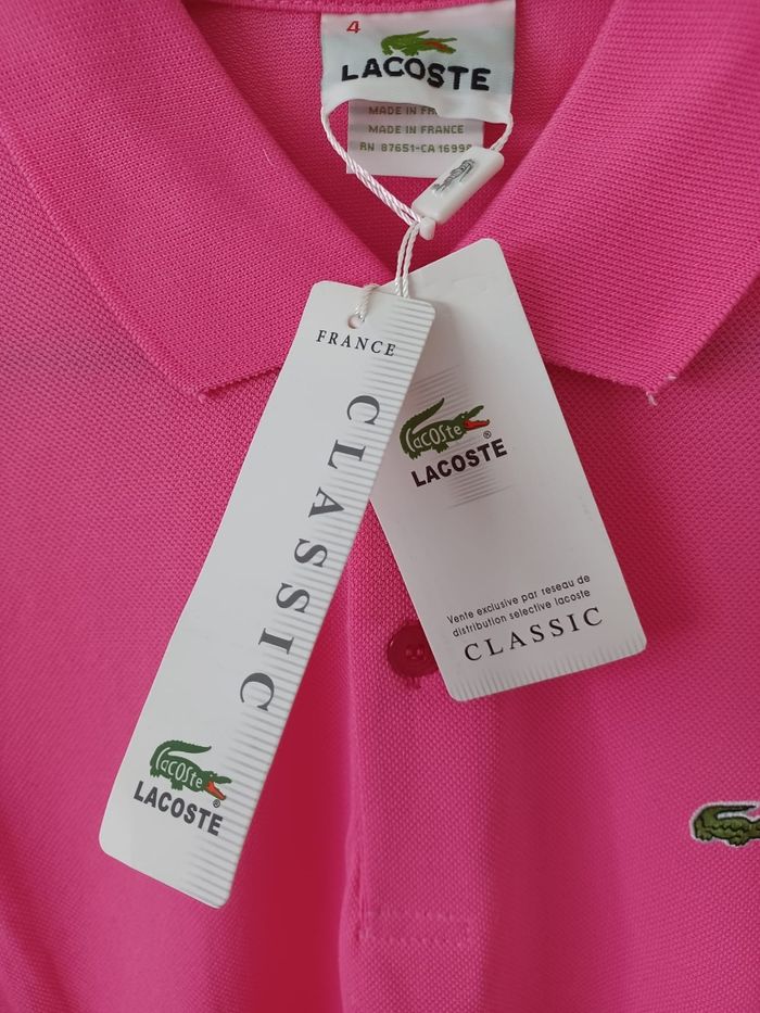 Polo Lacoste Neuf - photo numéro 6