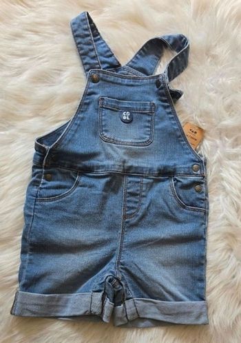 Neuve (non portée)🏷🥰🤩😍💙 salopette courte 36mois (98cm) garçon 💙😍🤩