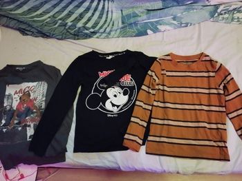 Lot de trois t-shirt manches longues garçon