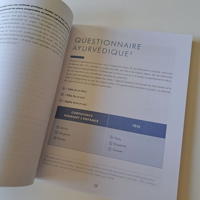Livre le yoga ayurvedique - photo numéro 4
