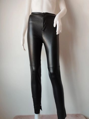 Slim en similicuir Zara taille XS