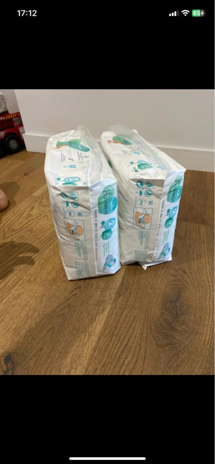 Lot  54 couches Pampers Harmonie - photo numéro 4