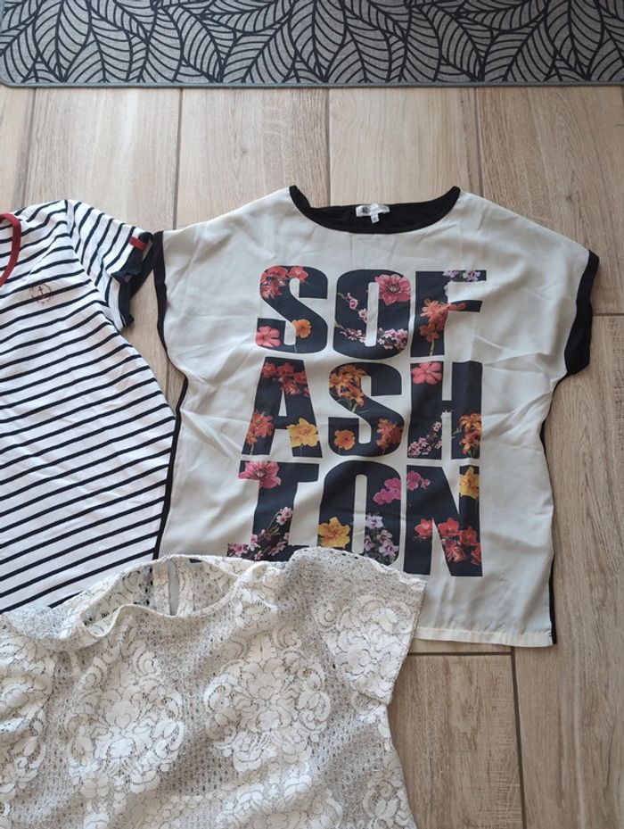 Lot 3 t-shirts femme - photo numéro 3