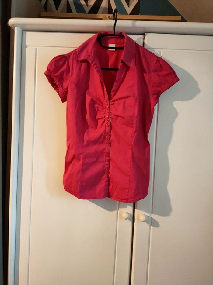 chemise rose