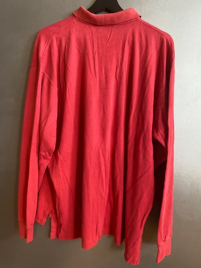 Polo Ralph Lauren Manche Longue Rouge XL - photo numéro 3