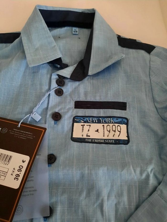 Chemise trasluz 4 ans neuf - photo numéro 3